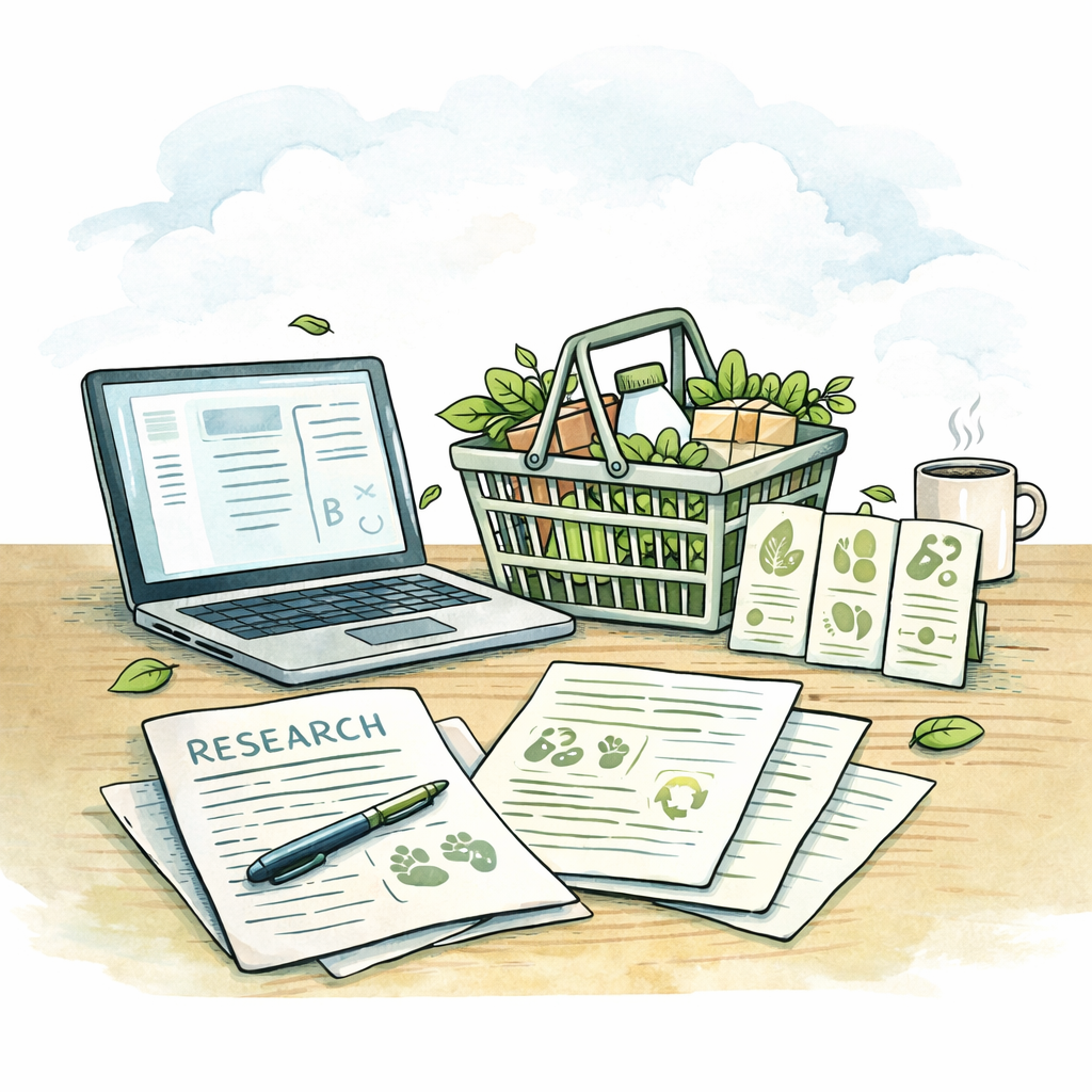 Responsible shopping environment